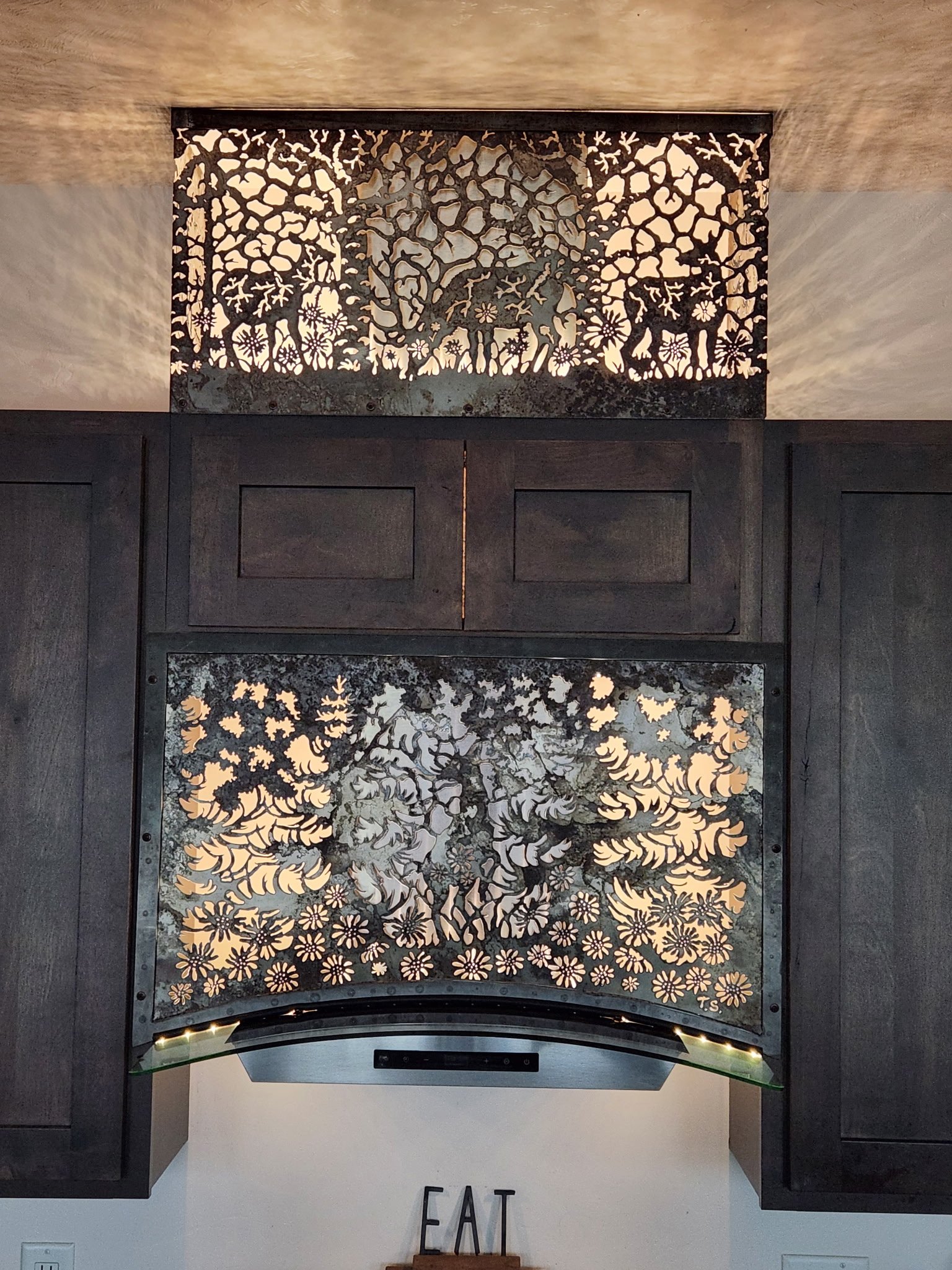 Recent metal fabrication by Travis Stufflebean