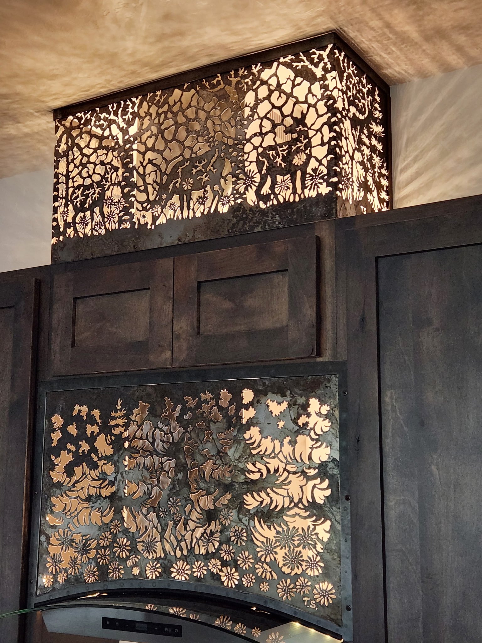 Recent metal artwork by Travis Stufflebean